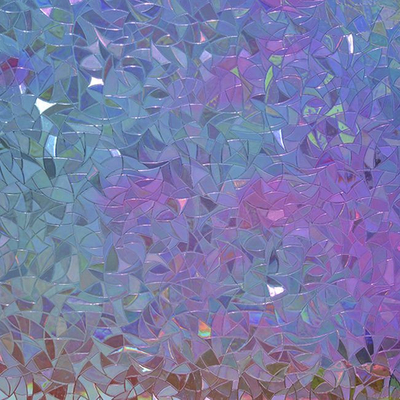 Dichroic দাঁড়িপাল্লা ভিনাইল গোপনীয়তা আলংকারিক গোপনীয়তা উইন্ডো ফিল্ম ফিল্টার সূর্যালোক