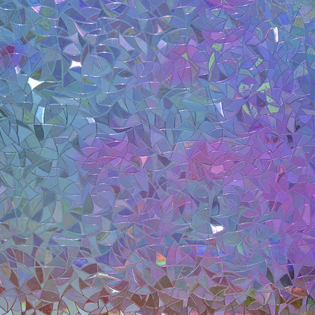 Dichroic দাঁড়িপাল্লা ভিনাইল গোপনীয়তা আলংকারিক গোপনীয়তা উইন্ডো ফিল্ম ফিল্টার সূর্যালোক